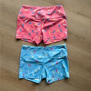 Feed me fight me shorts LOT XS